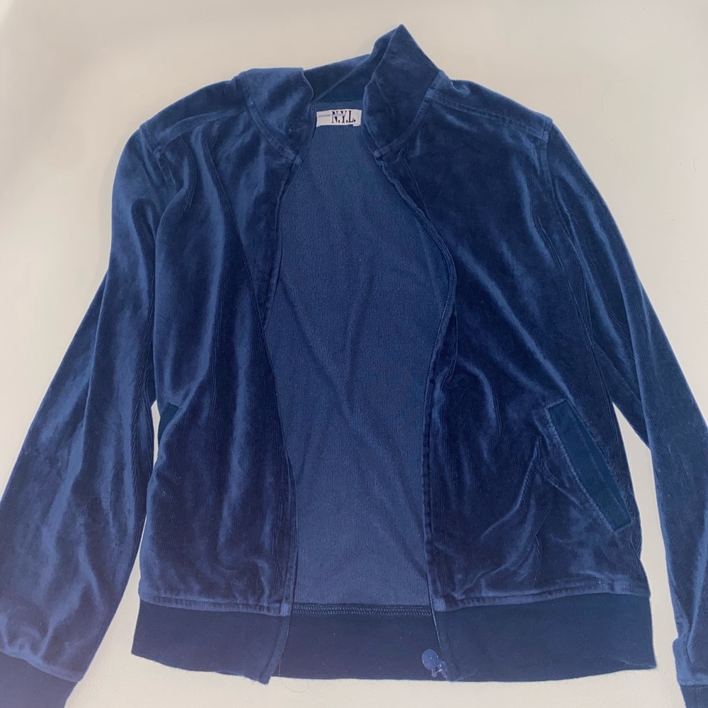 Vintage Nyc blue sweater